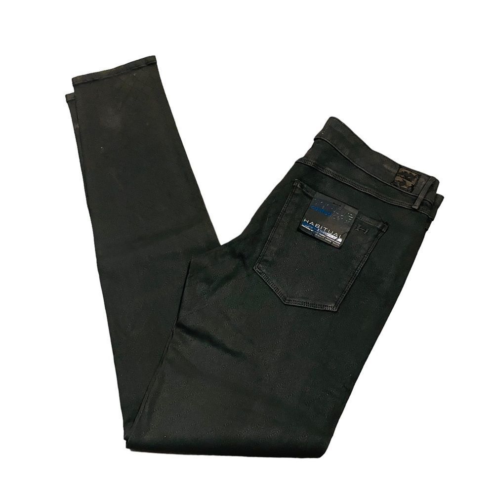 NWT Habitual EVE Gray Dolphin Quilted Hi Rise Skinny Pants - Size 29